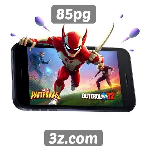 85pg apresenta novos jogos para dispositivos móveis