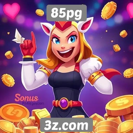 Recursos de promoção e bônus oferecidos pelo 85pg